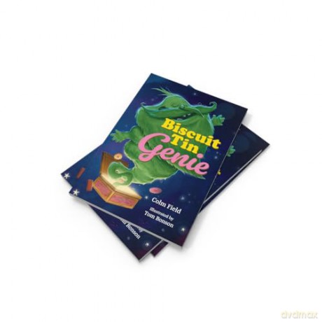 Biscuit Tin Genie: Fluency 15 (Big Cat for Little Wandle Fluency) - Colm Field [KSIĄŻKA]