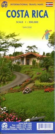 Costa Rica: 1:300000 [KSIĄŻKA]