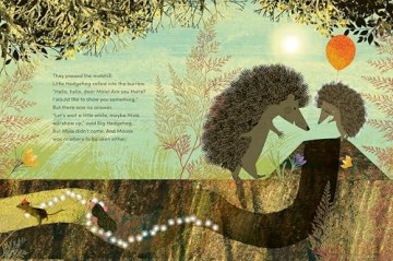 The Birthday: A Big Hedgehog and Little Hedgehog Adventure - Britta Teckentrup [KSIĄŻKA]