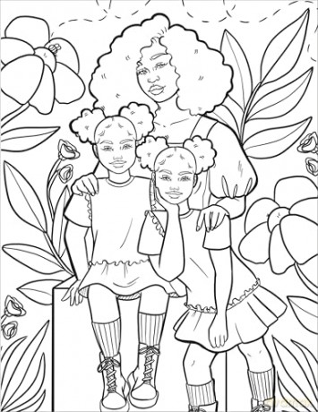 Coloring with Coco: Sisterhood in Solidarity - Andrea Ballo [KSIĄŻKA]