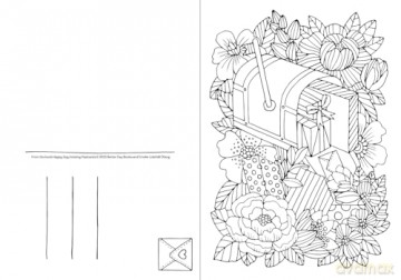 Happy Day Coloring Postcards: 20 All-Occasion Cards to Color, Sign, and Send: 1 (Color and Connect, 1) - Emelie Lidehäll Öberg [KSIĄŻKA]