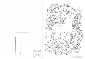 Happy Day Coloring Postcards: 20 All-Occasion Cards to Color, Sign, and Send: 1 (Color and Connect, 1) - Emelie Lidehäll Öberg [KSIĄŻKA]