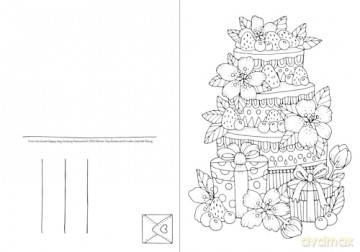 Happy Day Coloring Postcards: 20 All-Occasion Cards to Color, Sign, and Send: 1 (Color and Connect, 1) - Emelie Lidehäll Öberg [KSIĄŻKA]