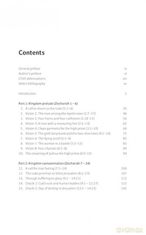 The Message of Zechariah: Your Kingdom Come (The Bible Speaks Today Old Testament) - Barry Webb [KSIĄŻKA]