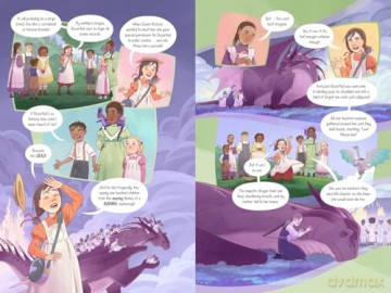 Kindred Dragons (Book 1): A Graphic Novel (Kindred Dragons, 1) - Sarah Mensinga [KSIĄŻKA]
