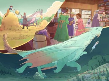Kindred Dragons (Book 1): A Graphic Novel (Kindred Dragons, 1) - Sarah Mensinga [KSIĄŻKA]