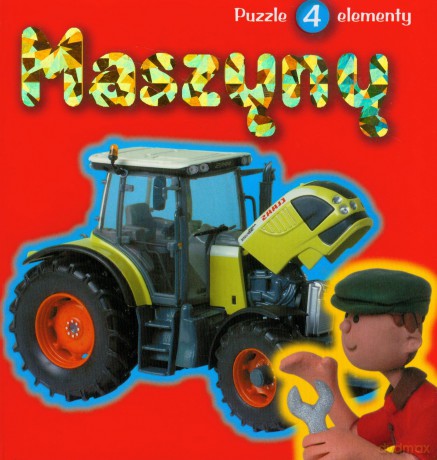 Maszyny. Książeczka z puzzlami - Manuela Martin [KSIĄŻKA]+[PUZZLE]