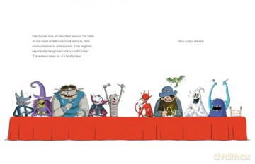 A Monster's Meal: A Lift-the-Flap Picture Book - Meritxell Martí [KSIĄŻKA]