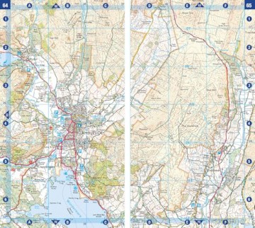 Lake District Adventure Atlas: with Ordnance Survey Mapping (A -Z Adventure Series) - A-Z Maps [KSIĄŻKA]