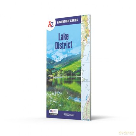 Lake District Adventure Atlas: with Ordnance Survey Mapping (A -Z Adventure Series) - A-Z Maps [KSIĄŻKA]