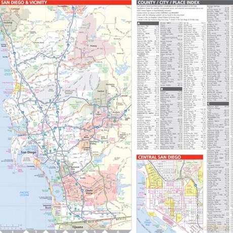 Fm California Etr (Large Print) - Rand McNally [KSIĄŻKA]