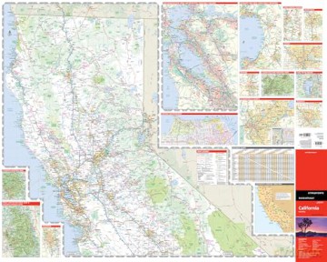 Fm California Etr (Large Print) - Rand McNally [KSIĄŻKA]