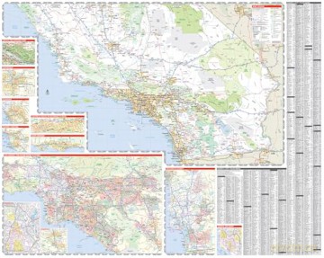Fm California Etr (Large Print) - Rand McNally [KSIĄŻKA]