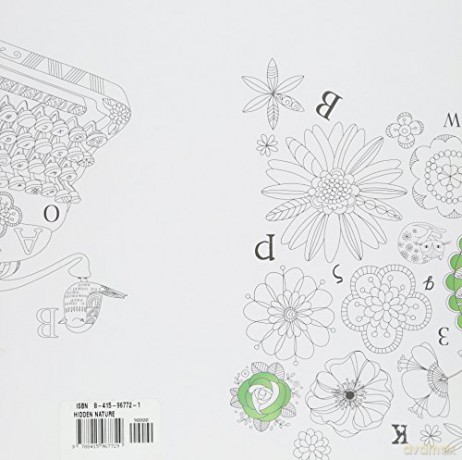 Hidden Nature: A Colouring Escape for Grown-ups: A Coloring Escape for Grown-Ups - Toc de Groc [KSIĄŻKA]