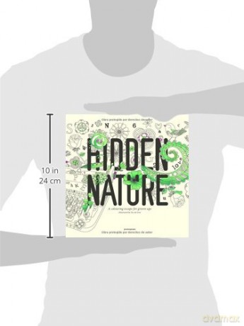 Hidden Nature: A Colouring Escape for Grown-ups: A Coloring Escape for Grown-Ups - Toc de Groc [KSIĄŻKA]