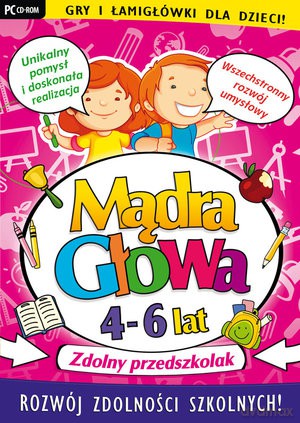 Mądra głowa (4-6 lat) Zdolny przedszkolak [GRA PC]