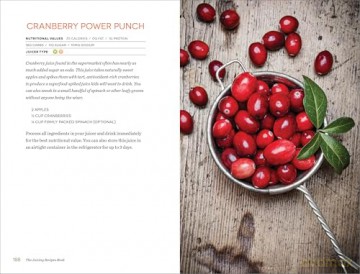 The Juicing Recipes Book: 150 Healthy Recipes to Unleash Nutritional Power [KSIĄŻKA]