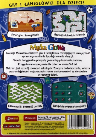Mądra głowa (5-7 lat) Idę do szkoły [GRA PC]