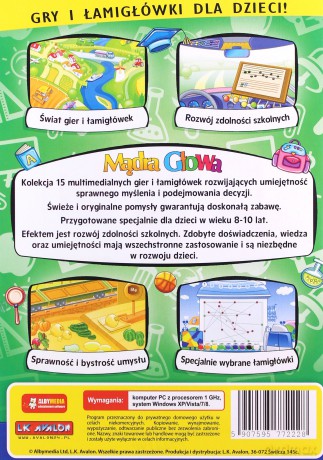 Mądra głowa (8-10 lat) Junior na medal [GRA PC]