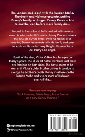Vodka Over London Ice: 1 (The Danny Pearson Thriller Series) - Stephen Taylor [KSIĄŻKA]