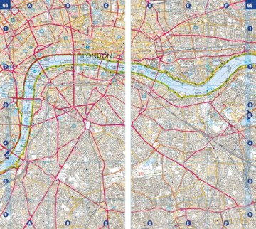 Thames Path: with Ordnance Survey mapping (A -Z Adventure Series) - A-Z Maps [KSIĄŻKA]