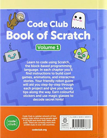 Code Club Book of Scratch (Volume): 1 - Russell Barnes [KSIĄŻKA]
