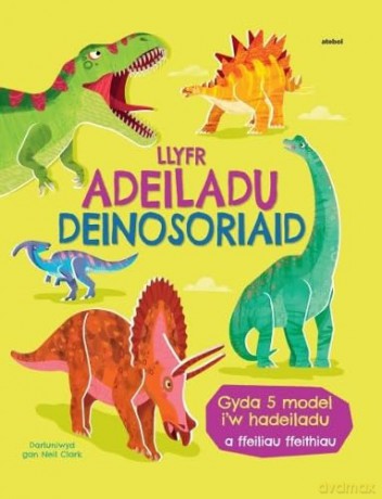 Llyfr Adeiladu Deinosoriaid - Abigail Wheatley [KSIĄŻKA]