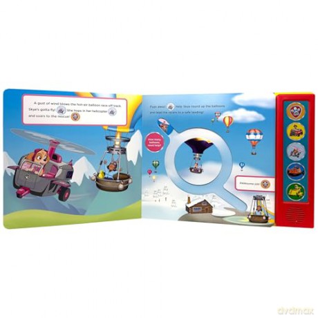 Nickelodeon Paw Patrol: Pawsome Vehicles Sound Book - Pi Kids [KSIĄŻKA]