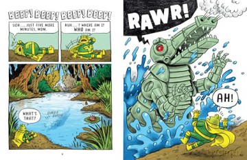 Fantastic Frog and the Amazing Tad Lad: 1 - Brandon Reese [KSIĄŻKA]