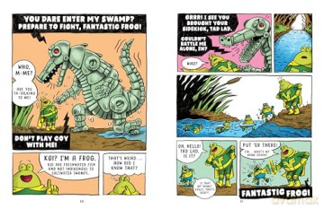 Fantastic Frog and the Amazing Tad Lad: 1 - Brandon Reese [KSIĄŻKA]