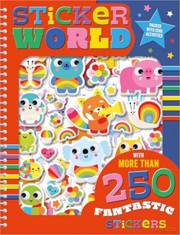 Sticker World Activity Book - Make Believe Ideas [KSIĄŻKA]