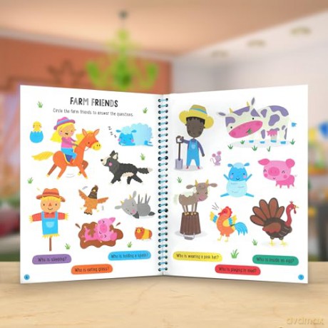 Sticker World Activity Book - Make Believe Ideas [KSIĄŻKA]