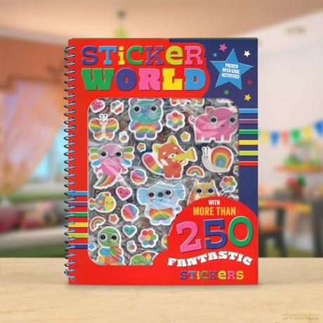 Sticker World Activity Book - Make Believe Ideas [KSIĄŻKA]