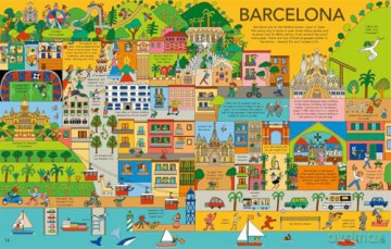 Big Brilliant World: A book of first words and early foreign language skills, featuring 12 cities from around the world - Matt Ralphs [KSIĄŻKA]