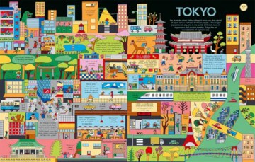 Big Brilliant World: A book of first words and early foreign language skills, featuring 12 cities from around the world - Matt Ralphs [KSIĄŻKA]