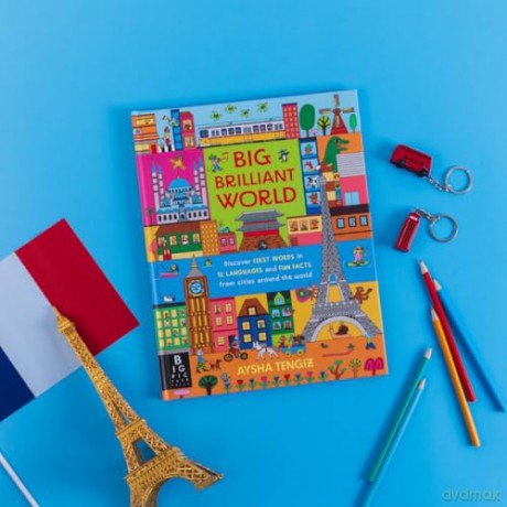 Big Brilliant World: A book of first words and early foreign language skills, featuring 12 cities from around the world - Matt Ralphs [KSIĄŻKA]