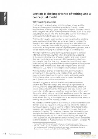 The Writing Framework (National Curriculum Handbook) [KSIĄŻKA]