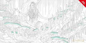 Avatar Bioluminescent Colouring Book: The Officially Licensed Glow in the Dark Colouring Book [KSIĄŻKA]