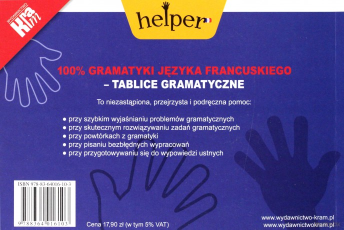 100% gramatyki j.francuskiego Tablice [KSIĄŻKA]