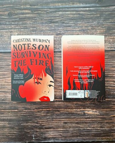 Notes on Surviving the Fire: A razor-sharp, darkly funny literary novel about male violence, a woman's vengeance, and whether killing can ever be justified - Christine Murphy [KSIĄŻKA]