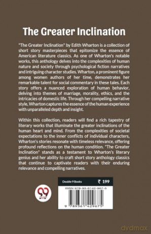 The Greater Inclination (Edition2023) - Edith Wharton [KSIĄŻKA]