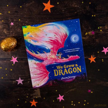 We Grew a Dragon: An uplifting story about families, friendship and fiery magic - Emma Chinnery [KSIĄŻKA]