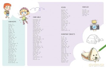 200 Cute Things to Draw: in simple steps - Yishan Li [KOMIKS]