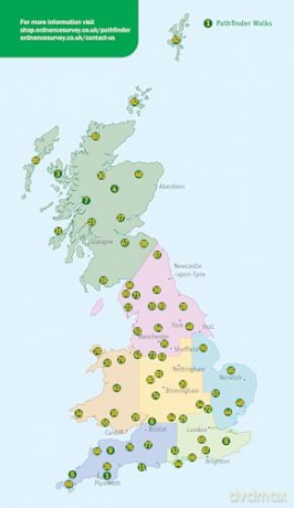 Greater Manchester Pathfinder Walking Guide | Ordnance Survey | Pathfinder 95 | 28 Outstanding Circular Walks | England | Nature | Walks | Adventure - Andrew Read [KSIĄŻKA]