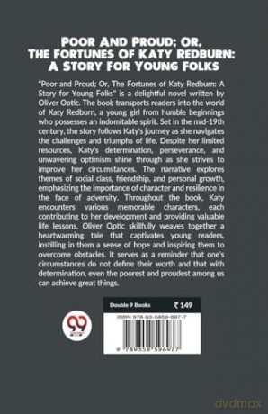 Poor and Proud: Or, the Fortunes of Katy Redburn: a Story for Young Folks - Oliver Optic [KSIĄŻKA]