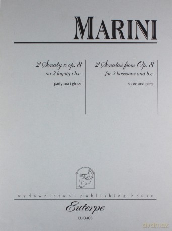 2 sonaty z op. 8, na 2 fagoty [KSIĄŻKA]