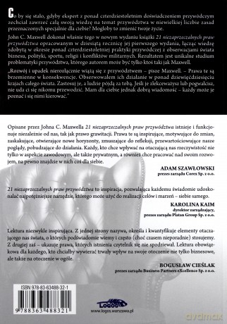 21 niezaprzeczalnych praw przywództwa [KSIĄŻKA]