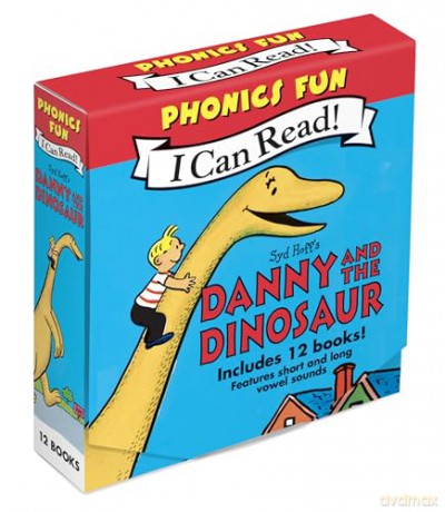 Danny and the Dinosaur 12-Book Phonics Fun (I Can Read Phonics Fun, 4) - Syd Hoff [KSIĄŻKA]