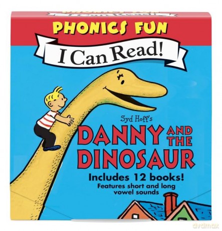 Danny and the Dinosaur 12-Book Phonics Fun (I Can Read Phonics Fun, 4) - Syd Hoff [KSIĄŻKA]