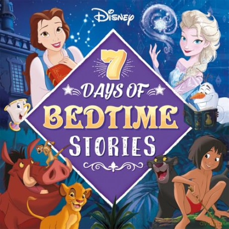 Disney: 7 Days of Bedtime Stories (Collection of Illustrated Tales) - Walt Disney [KSIĄŻKA]